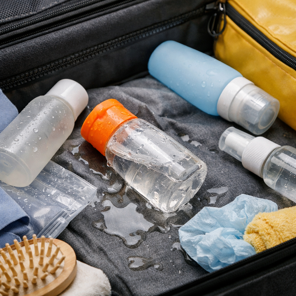 Why Travel Bottles Leak in Your Suitcase (and How to Stop It for Good)