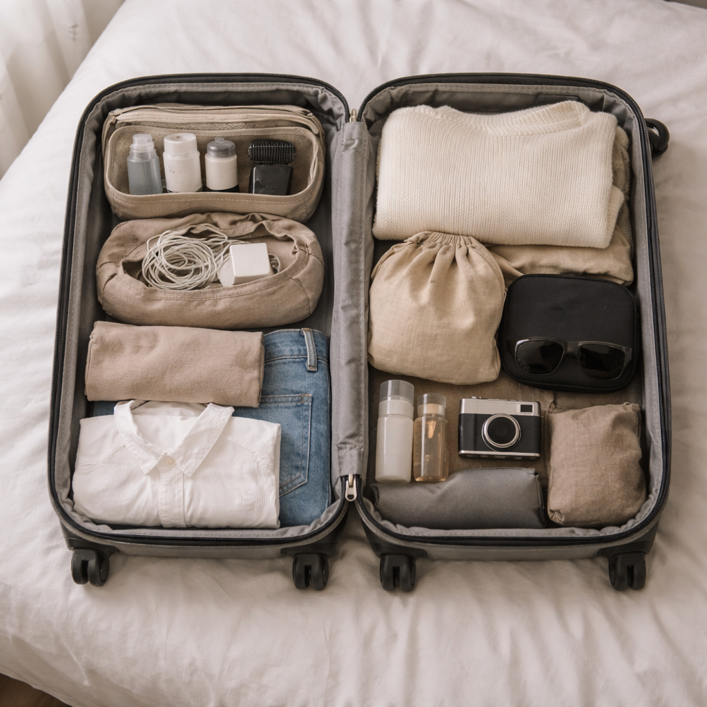 The Packing Layout System — How to Keep a Carry-On Bag Organized
