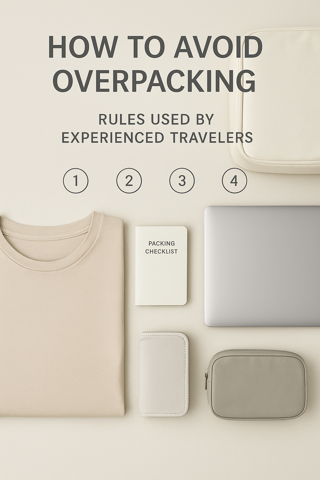 🌍 How to Avoid Overpacking: Rules Used by Experienced Travelers