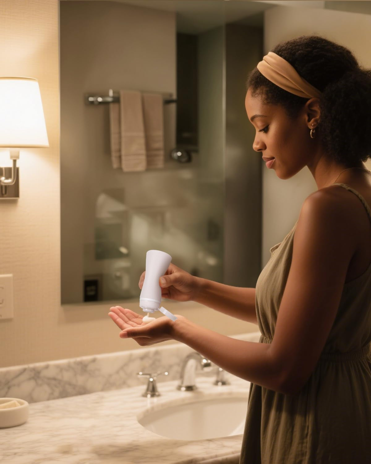 Travel Bottles for Toiletries Tsa Approved Travel Size Containers BPA Free Leak Proof Travel Tubes Refillable Liquid Travel Accessories for Cosmetic Shampoo and Lotion Soap for Travel, 4Pcs